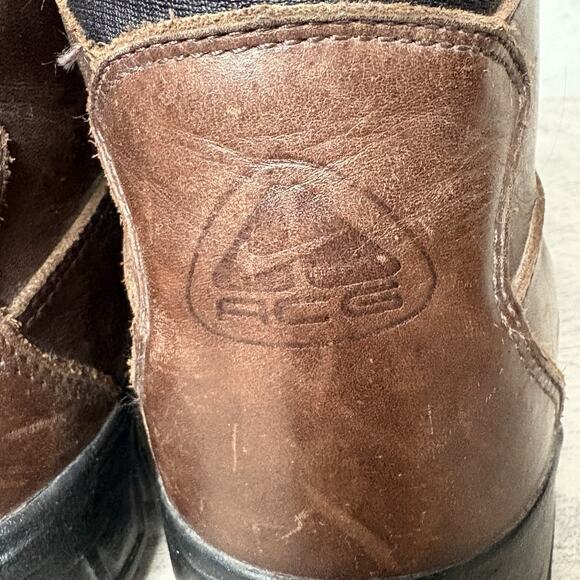 Nike ACG Vintage VTG Y2K Brown Leather Hiking Boots Men’s Size 10 185149-281 main image 5